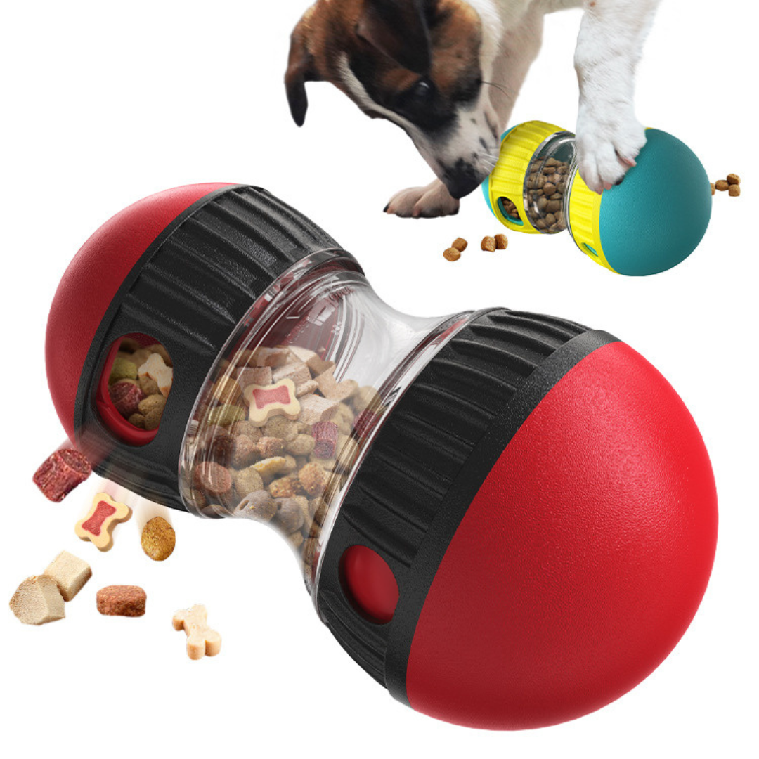Dog Food Rolling Dispenser