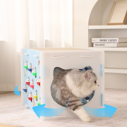 Cat Scratch Board & Nest