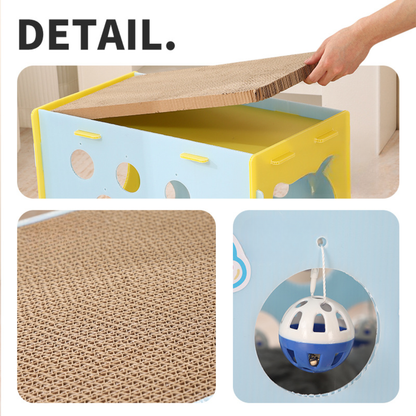 Cat Scratch Board & Nest