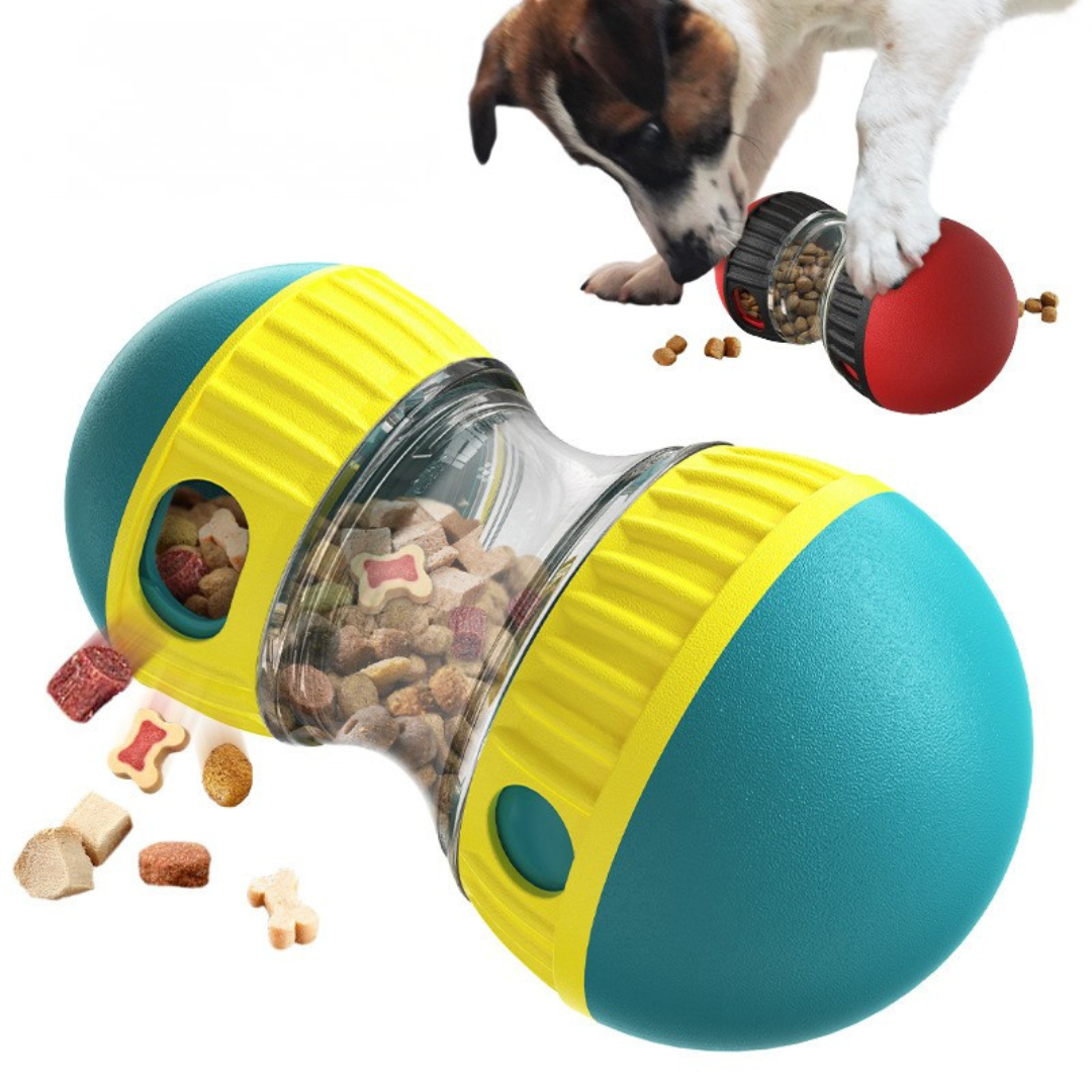 Dog Food Rolling Dispenser