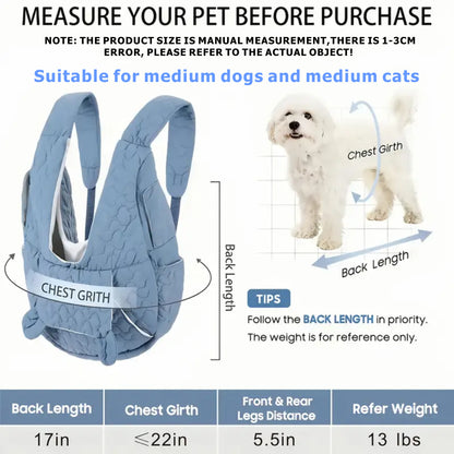 Front-Facing Pet Backpack