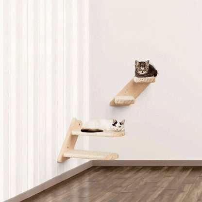Wooden Cat Climbing Frame