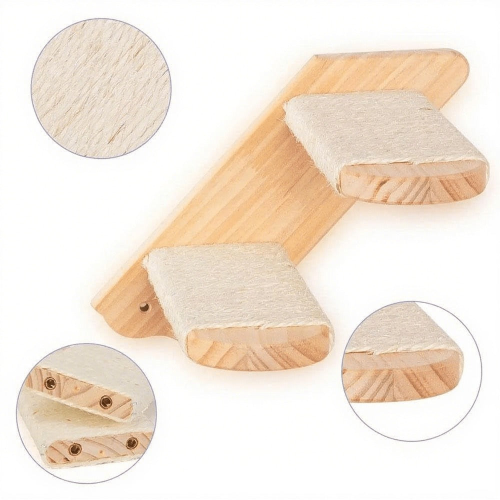 Wooden Cat Climbing Frame