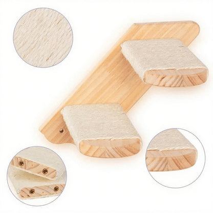 Wooden Cat Climbing Frame